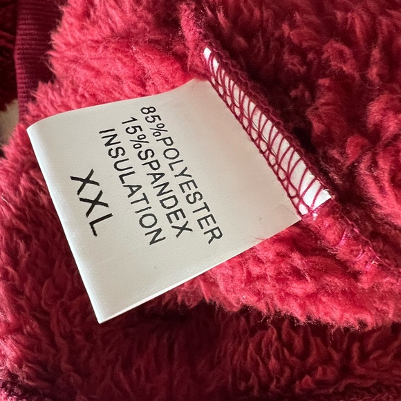 Burgundy/wine coloured hoodie - Picture 3 of 3